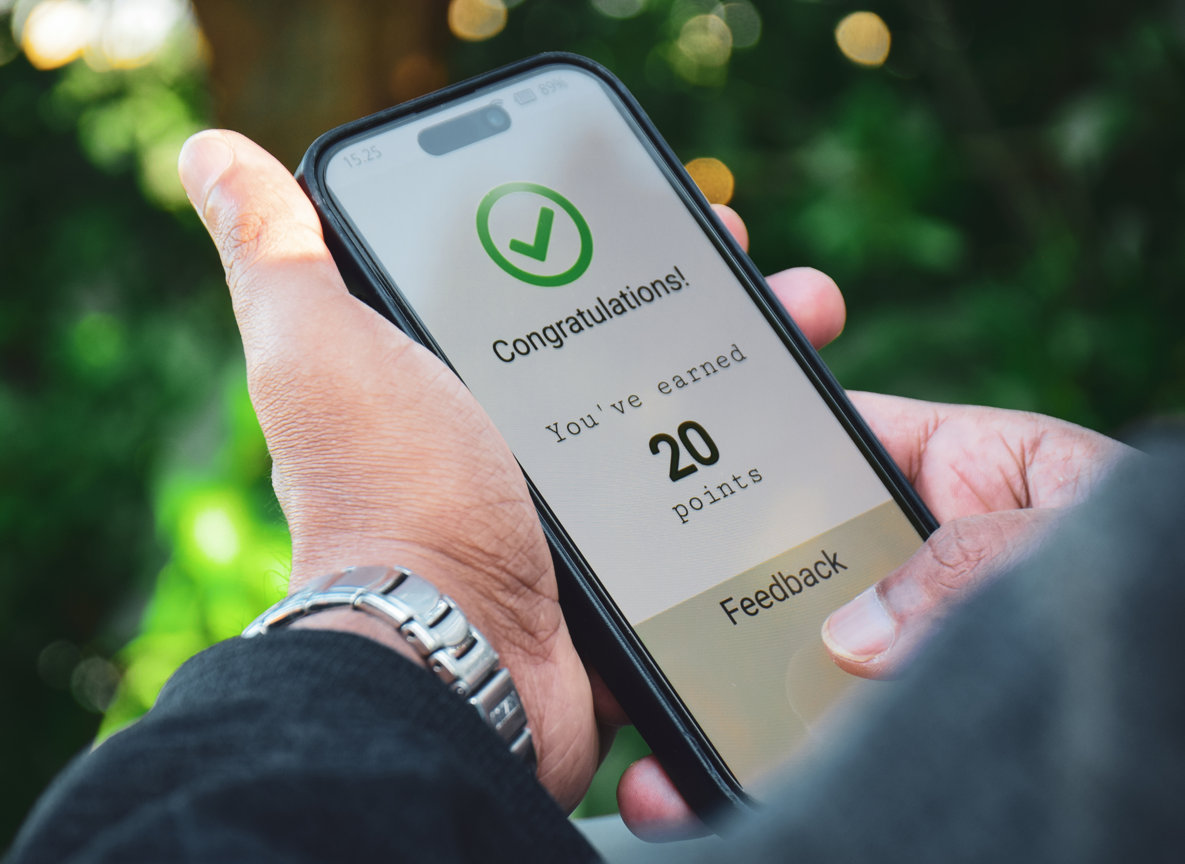 Cashback loyalty illustration